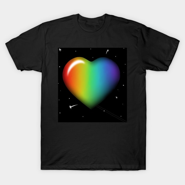 LGBT LOVE T-Shirt by Owl21